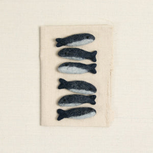 Sardines, Felted Shapes
