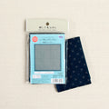 Sashiko Sampler: Asagao in Dark Navy