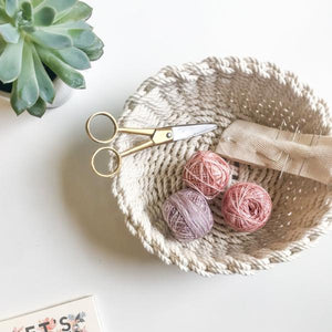Twined Woven Rope Bowl Kit