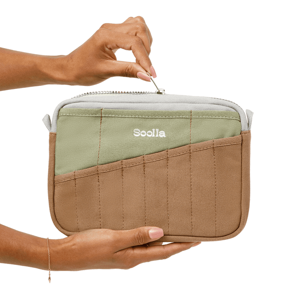Soolla Studio Pouch, Ganja Green