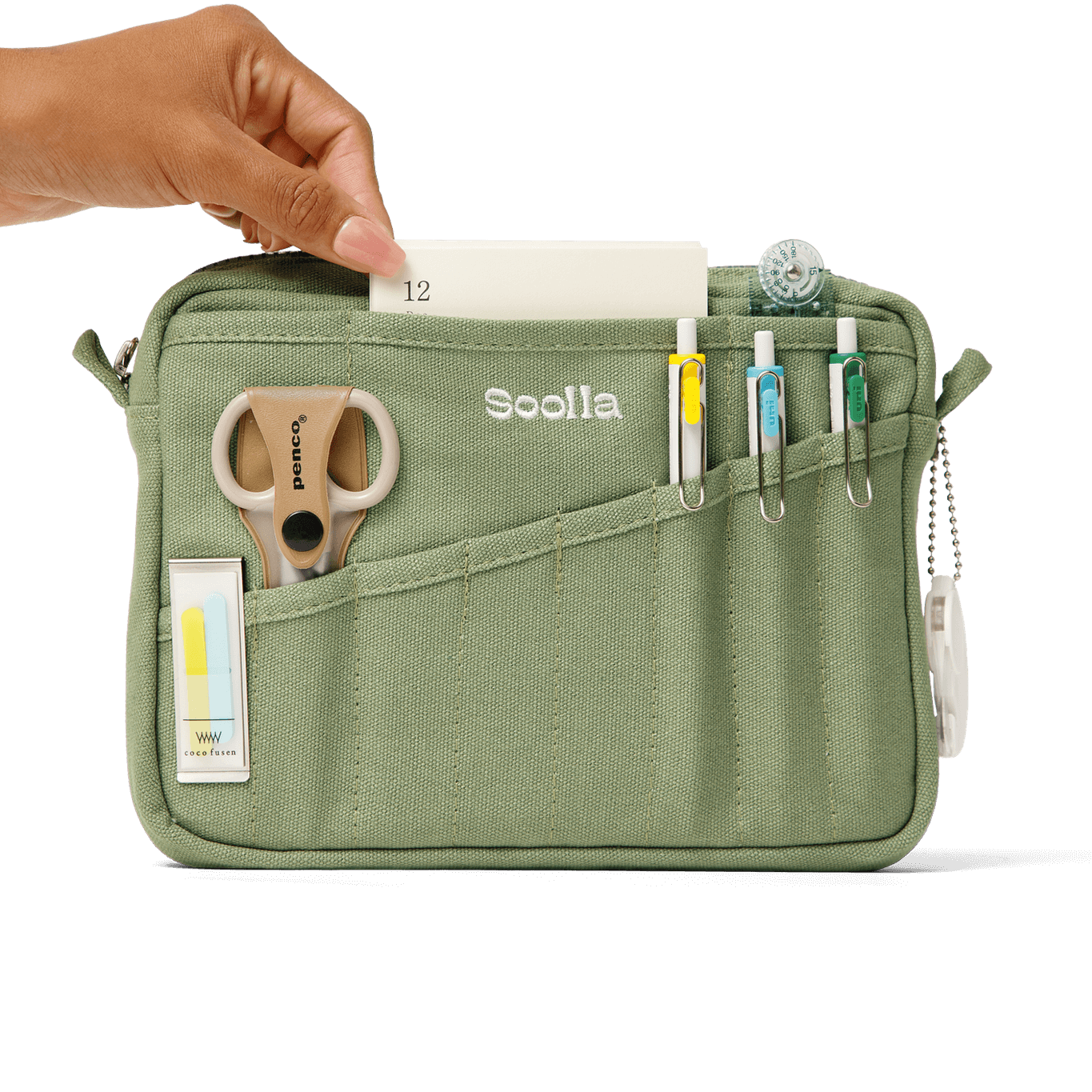 Soolla Studio Pouch, Aquamarine