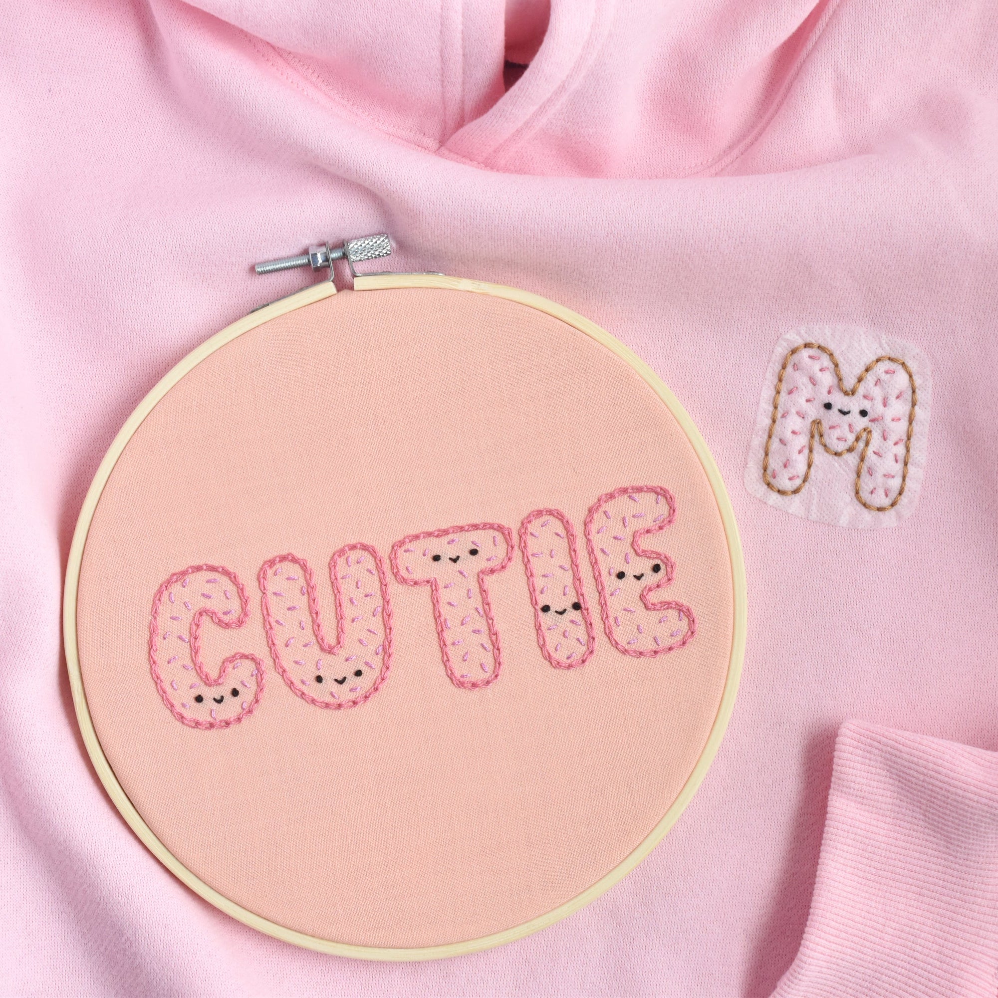 Sprinkles Alphabet Felt Appliqué & Embroidery Pattern