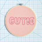 Sprinkles Alphabet Felt Appliqué & Embroidery Pattern
