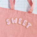 Sprinkles Alphabet Felt Appliqué & Embroidery Pattern