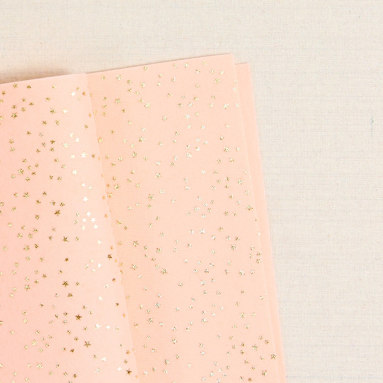Star Tulle Felt, Apricot Peach