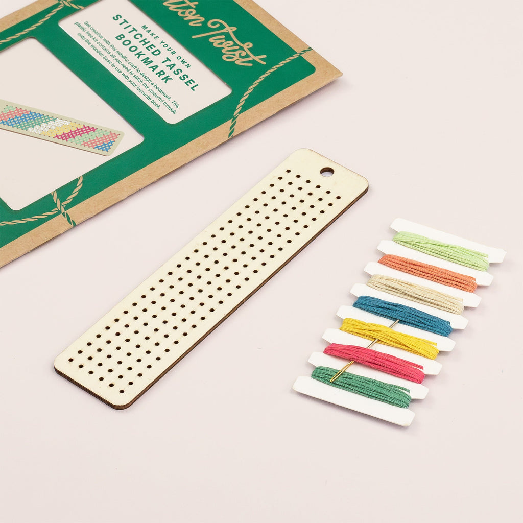 Stitched Tassel Bookmark Kit