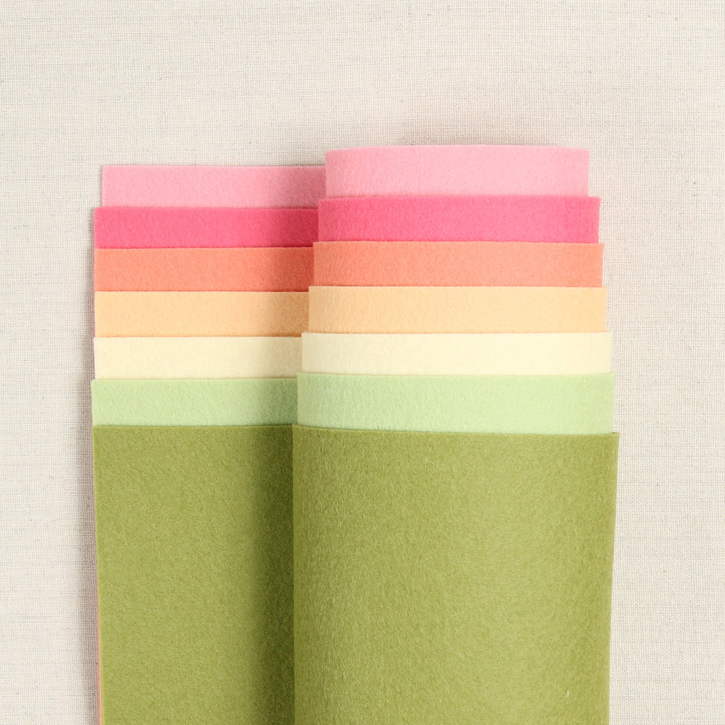 Pattern Making Pdf Book 100% Wool Felt Sheets, Summer Sorbet – Benzie Design