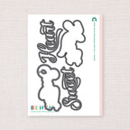 Sweet Heart Script, Deep Etch Die