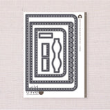 Zippered Pouch, Deep Etch Die