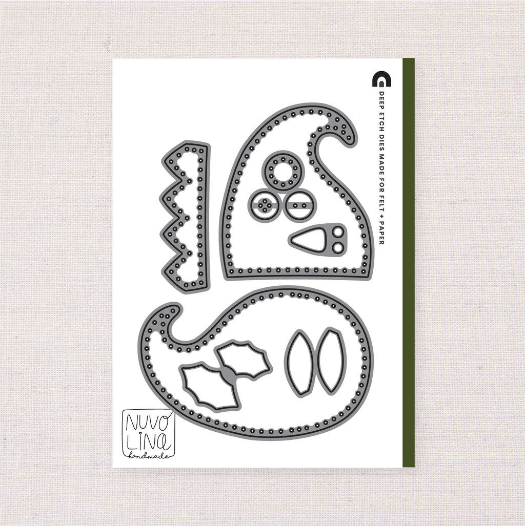 Nuvolina Stitchable Elf, Deep Etch Die