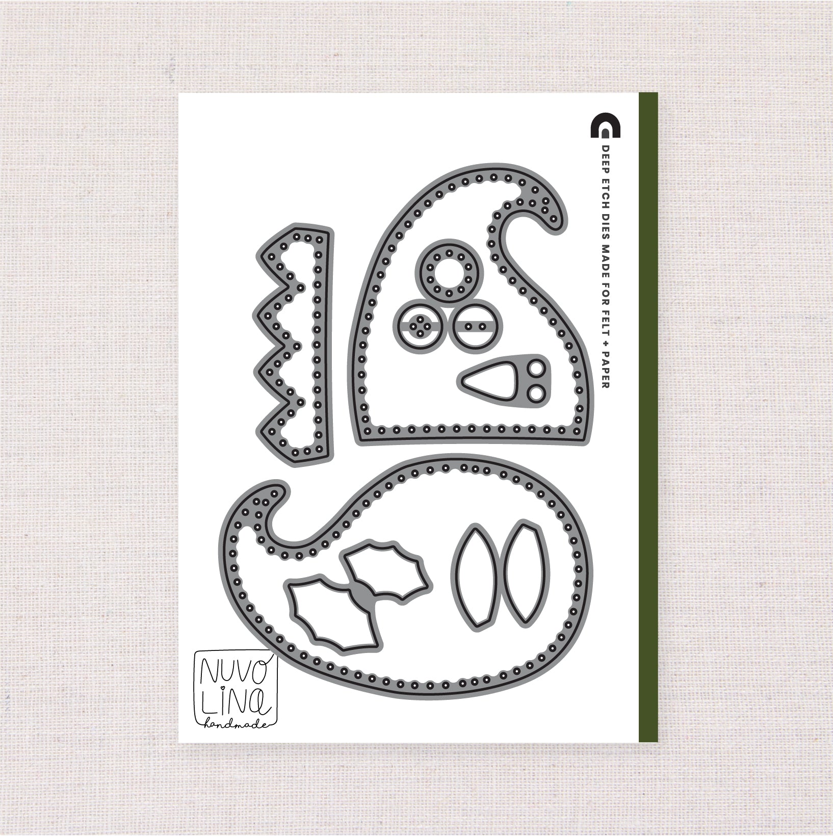 Nuvolina Stitchable Elf, Deep Etch Die