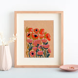 Poppy Blobs, Needlepoint KIt
