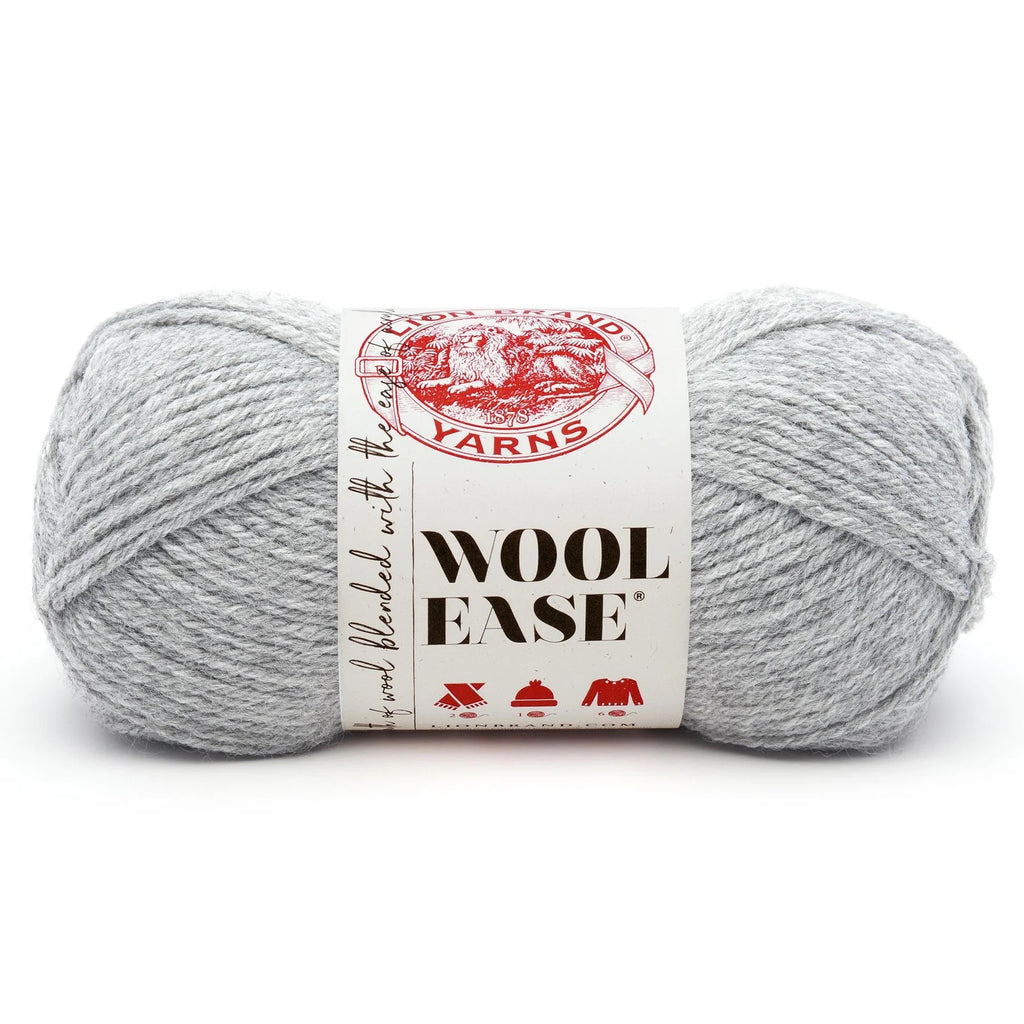 Wool Ease Yarn, Gray Heather