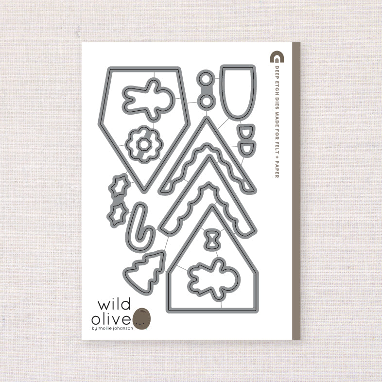 Ginger Cookie Cottage, Deep Etch Die