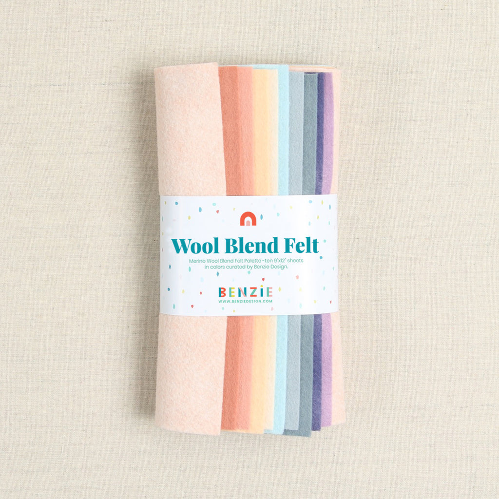 Wool Felt Sheets, Canyon Nights
