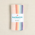 Wool Felt Sheets, Canyon Nights