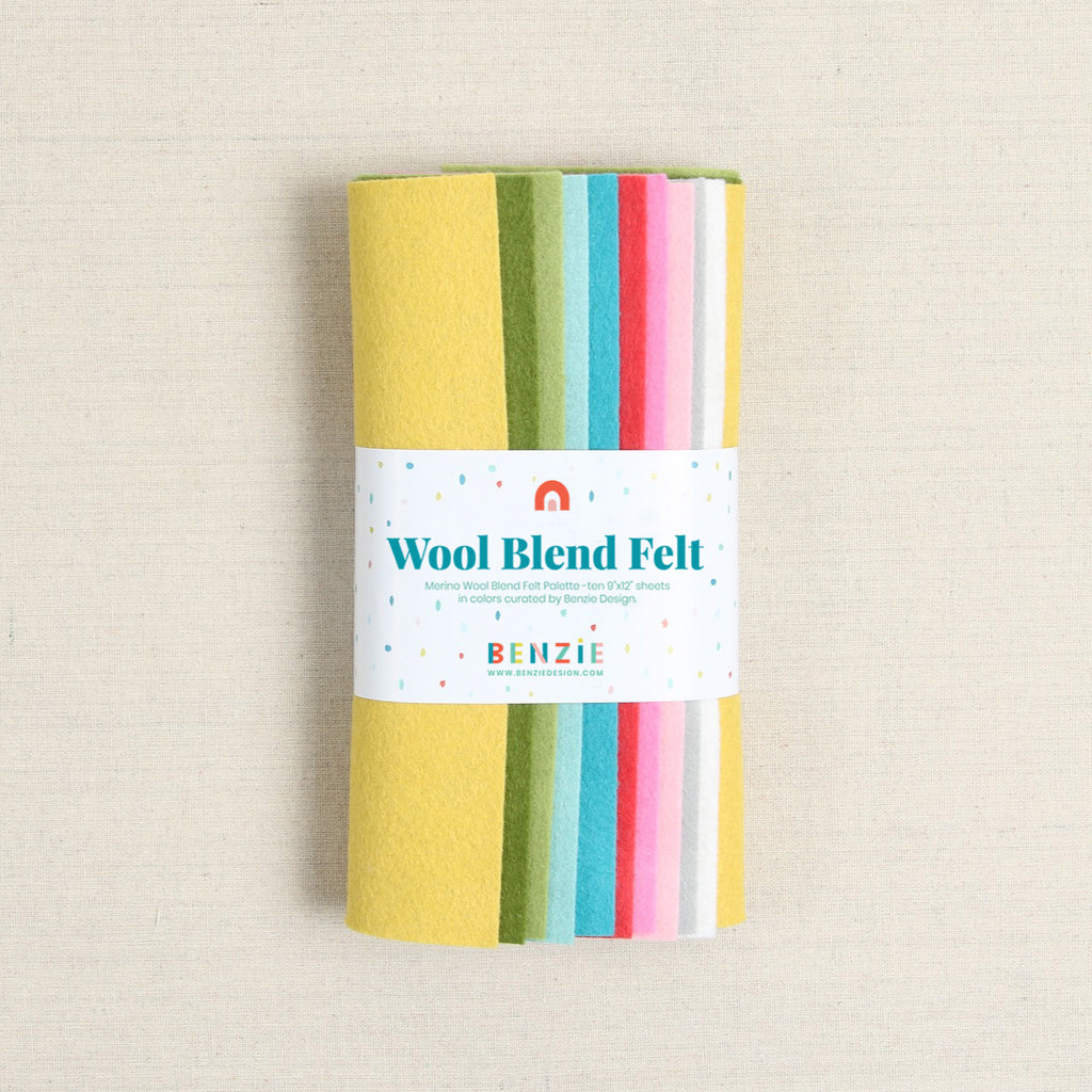 Wool Felt Sheets, Glitter & Glass