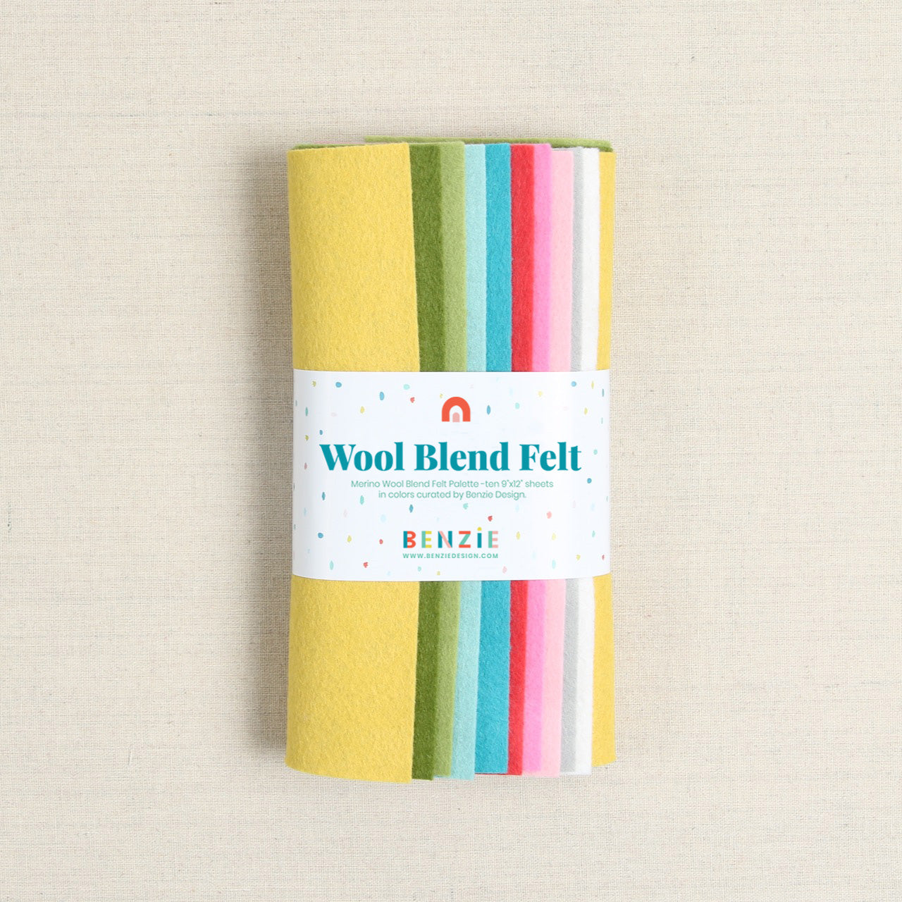 Wool Felt Sheets, Glitter & Glass