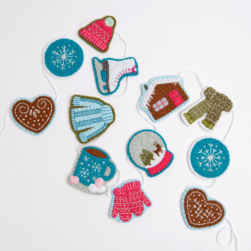 Winter Garland Craft Kit
