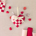 Nordic Woven Heart, SVG & PDF Digital Download