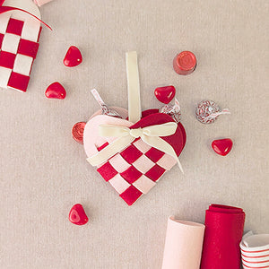 Nordic Woven Heart, SVG & PDF Digital Download