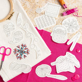 Yarn Stash, Stick + Stitch Embroidery