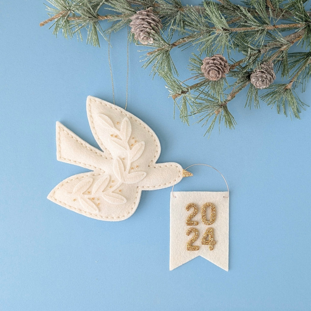 Stitchable Peace Dove, Deep Etch Die