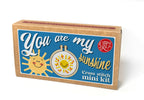 You are my Sunshine, Matchbox Cross Stitch Kit