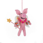 Penelope Porker Fairy Felt Ornament