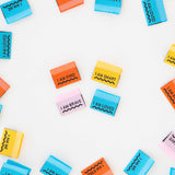 Affirmations, Woven Label