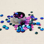 Cupped Sequins, Aurora Mix