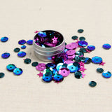 Cupped Sequins, Aurora Mix