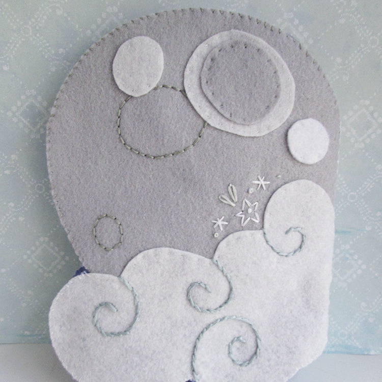 Little Milo’s Dreamland Quiet Book felt pattern