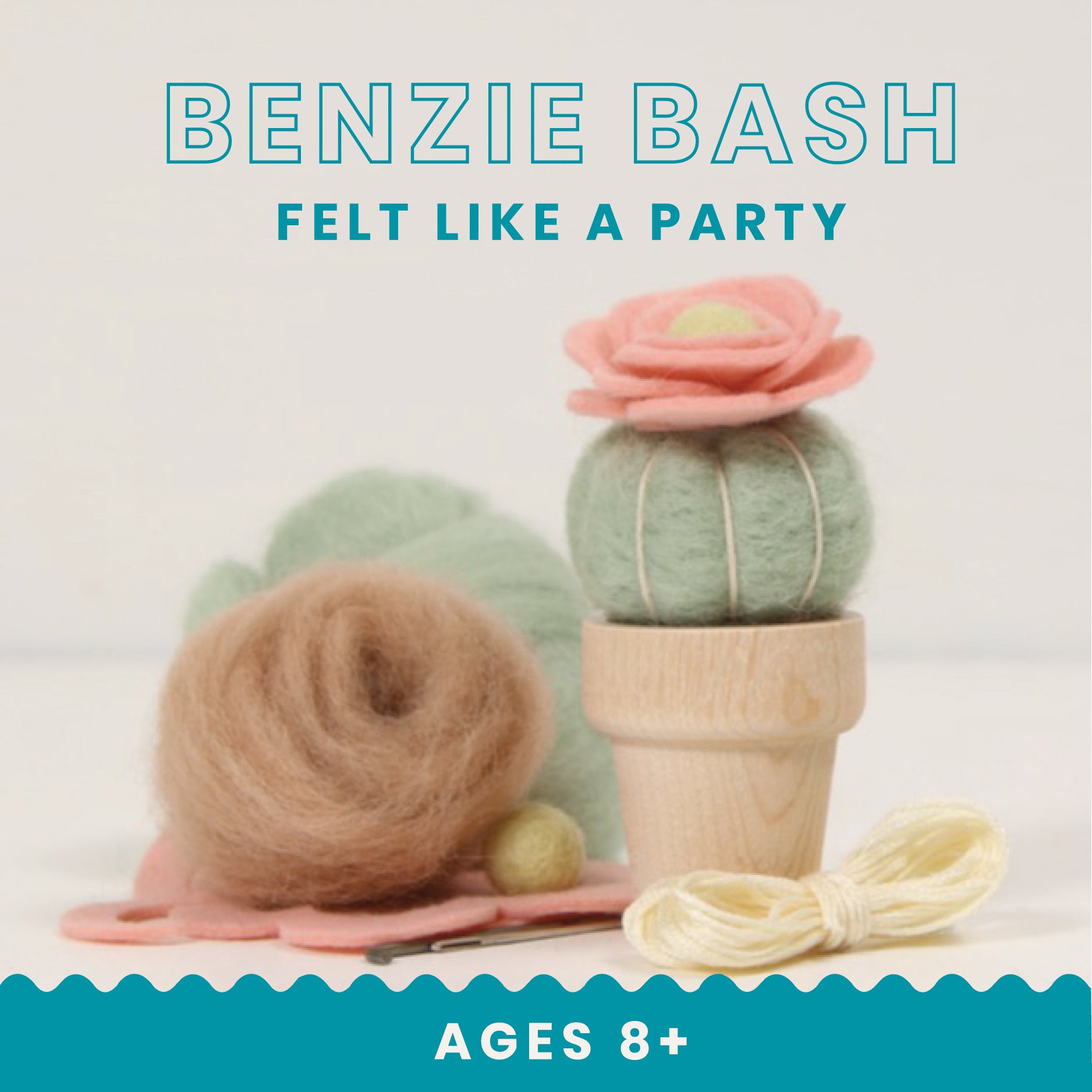 Benzie Bash, Needle Felt a Cactus