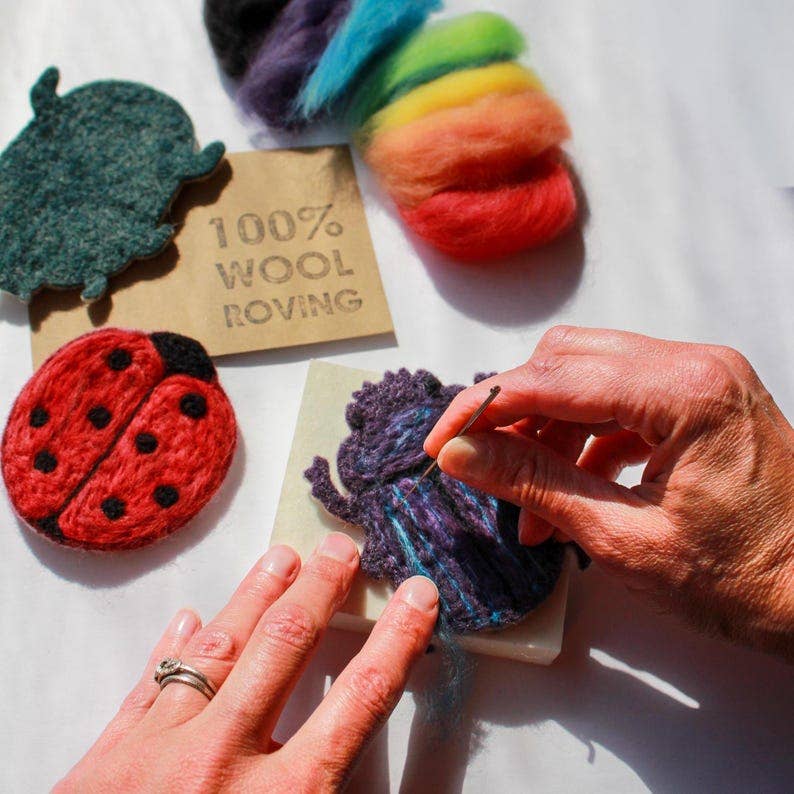 Mini Beetle Felting Kit