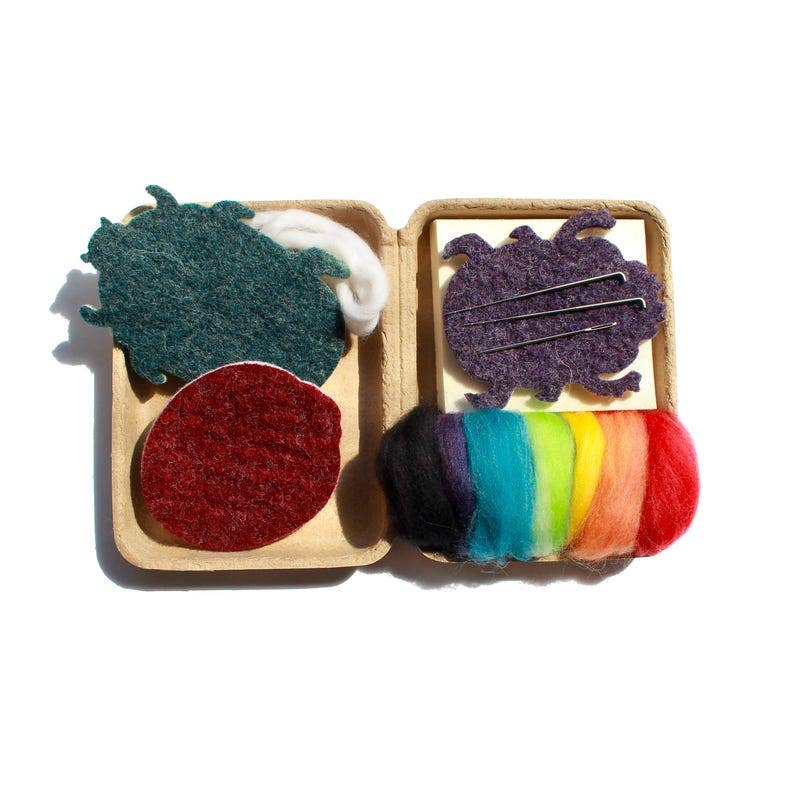 Mini Beetle Felting Kit