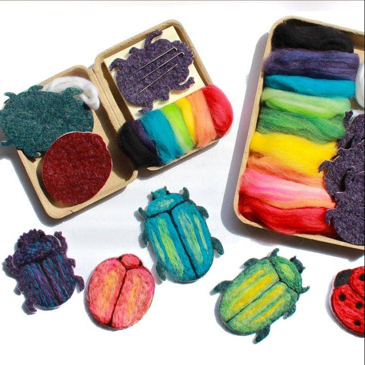 Mini Beetle Felting Kit