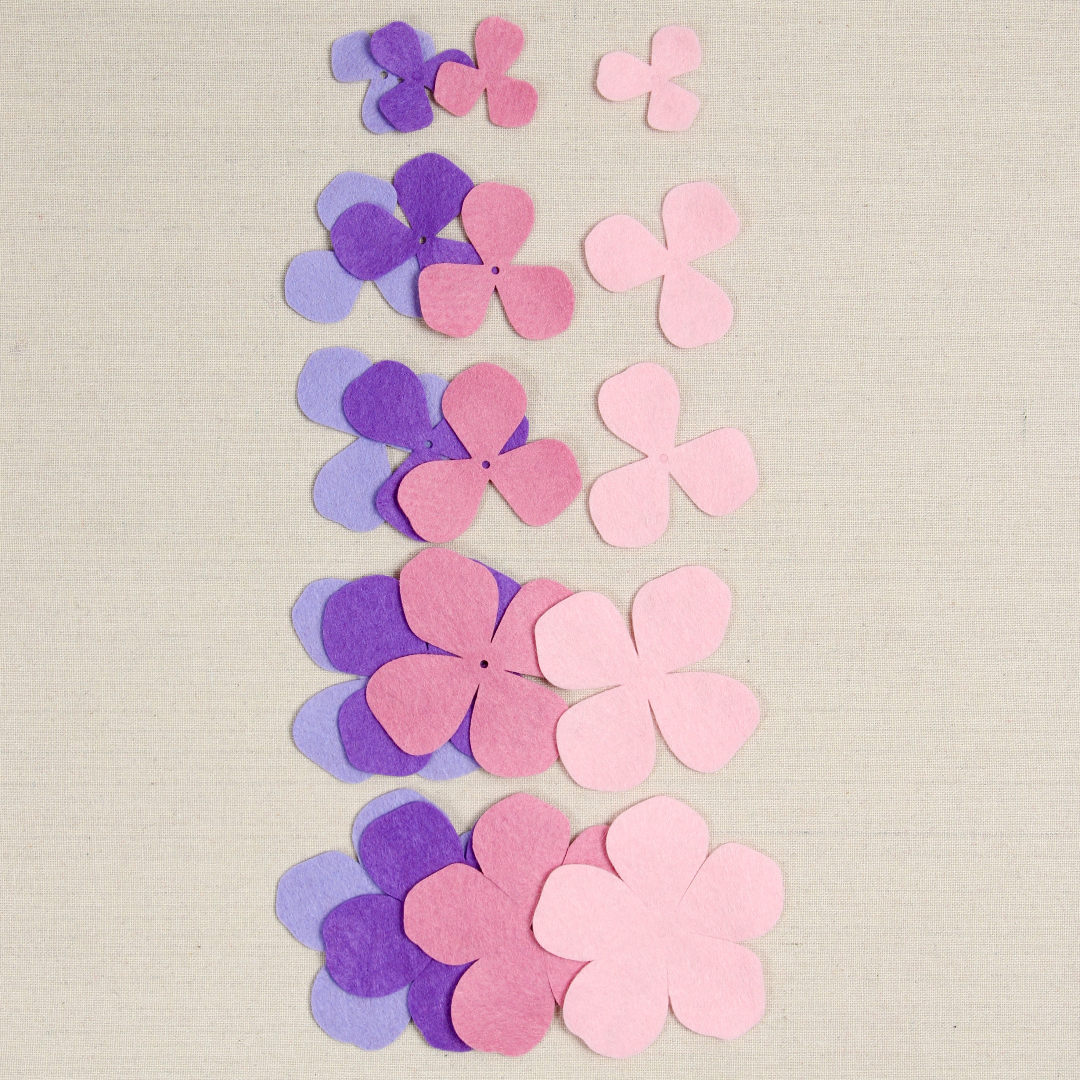 Begonia Falls Felt-fetti