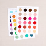 Bellwether 100% Pure Wool Felt Swatch Chart