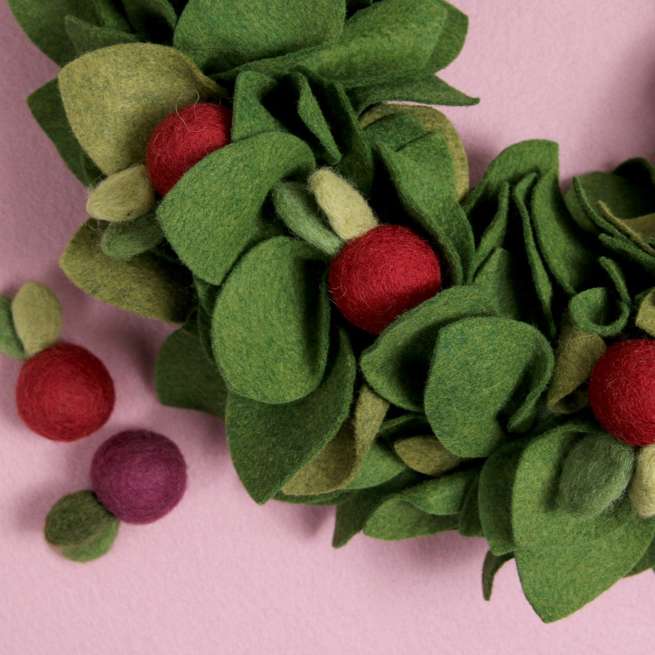 Sugarplum Berry, Felted Fruit