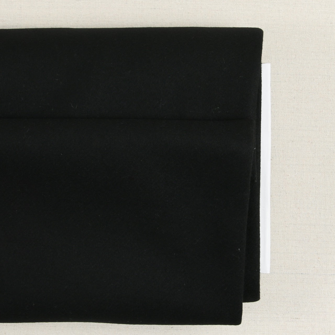 Black, Felted Wool by the Yard