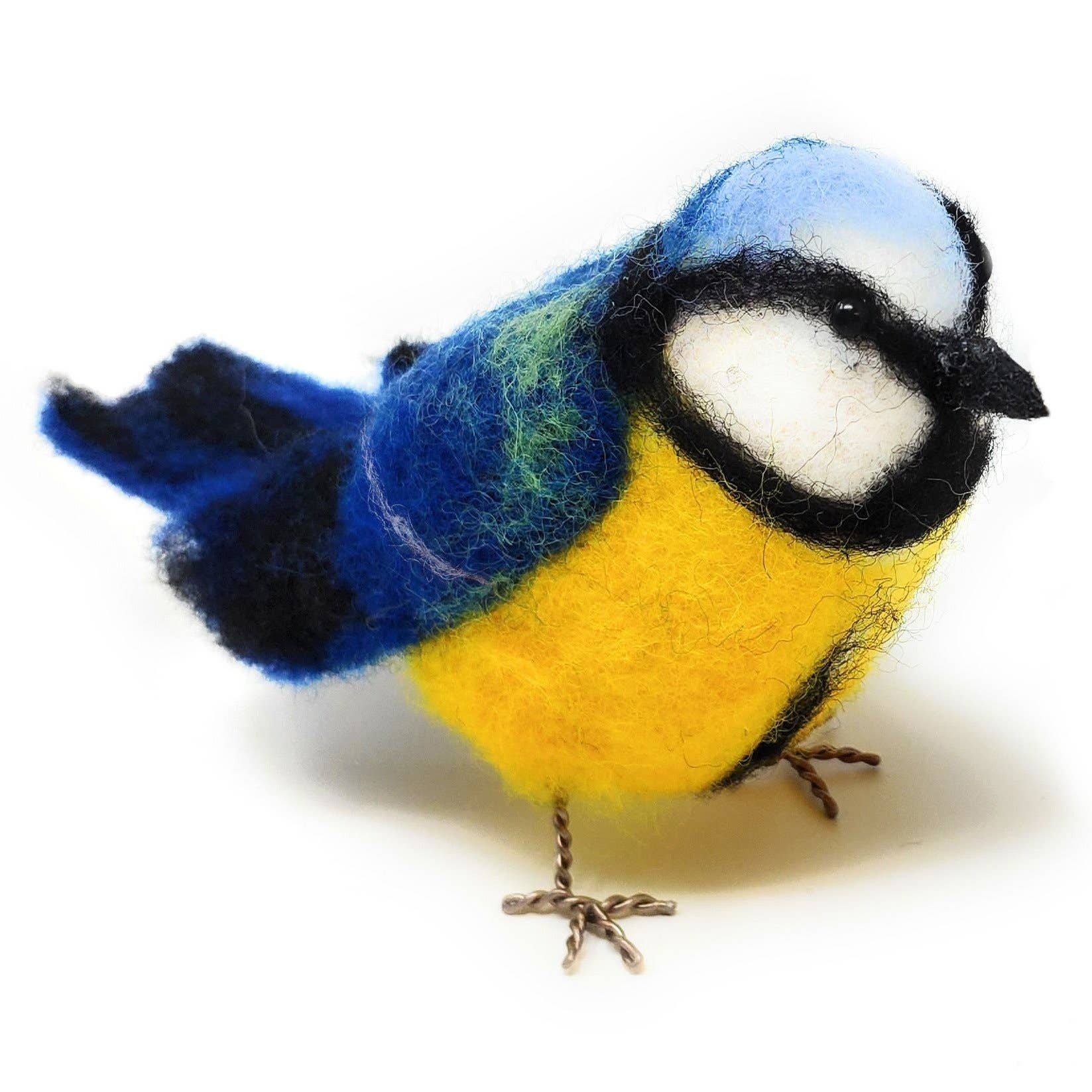 British Birds Blue Tit, Needle Felting Kit