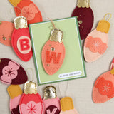 Classic Christmas Lights, Deep Etch Die