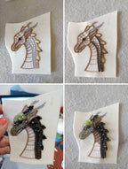 Beaded Dragon Brooch Kit