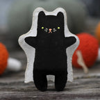 Ghost Cat Felt Doll Kit