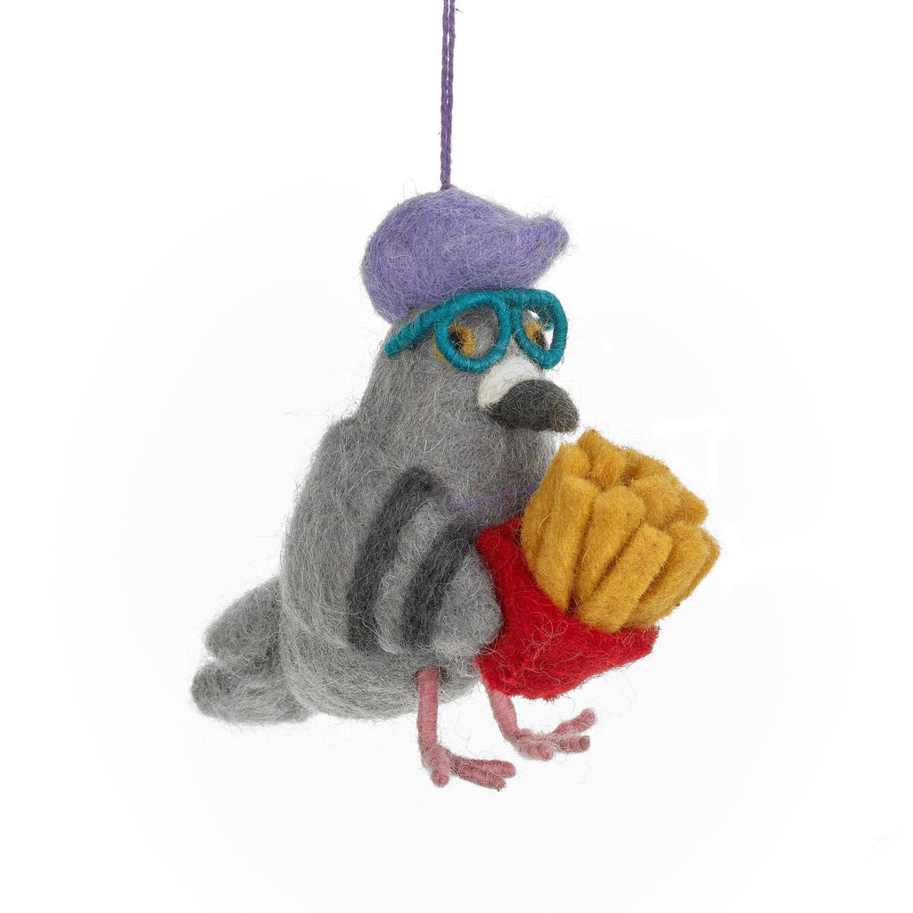 McPigeon Felt Ornament