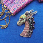 Beaded Dragon Brooch Kit