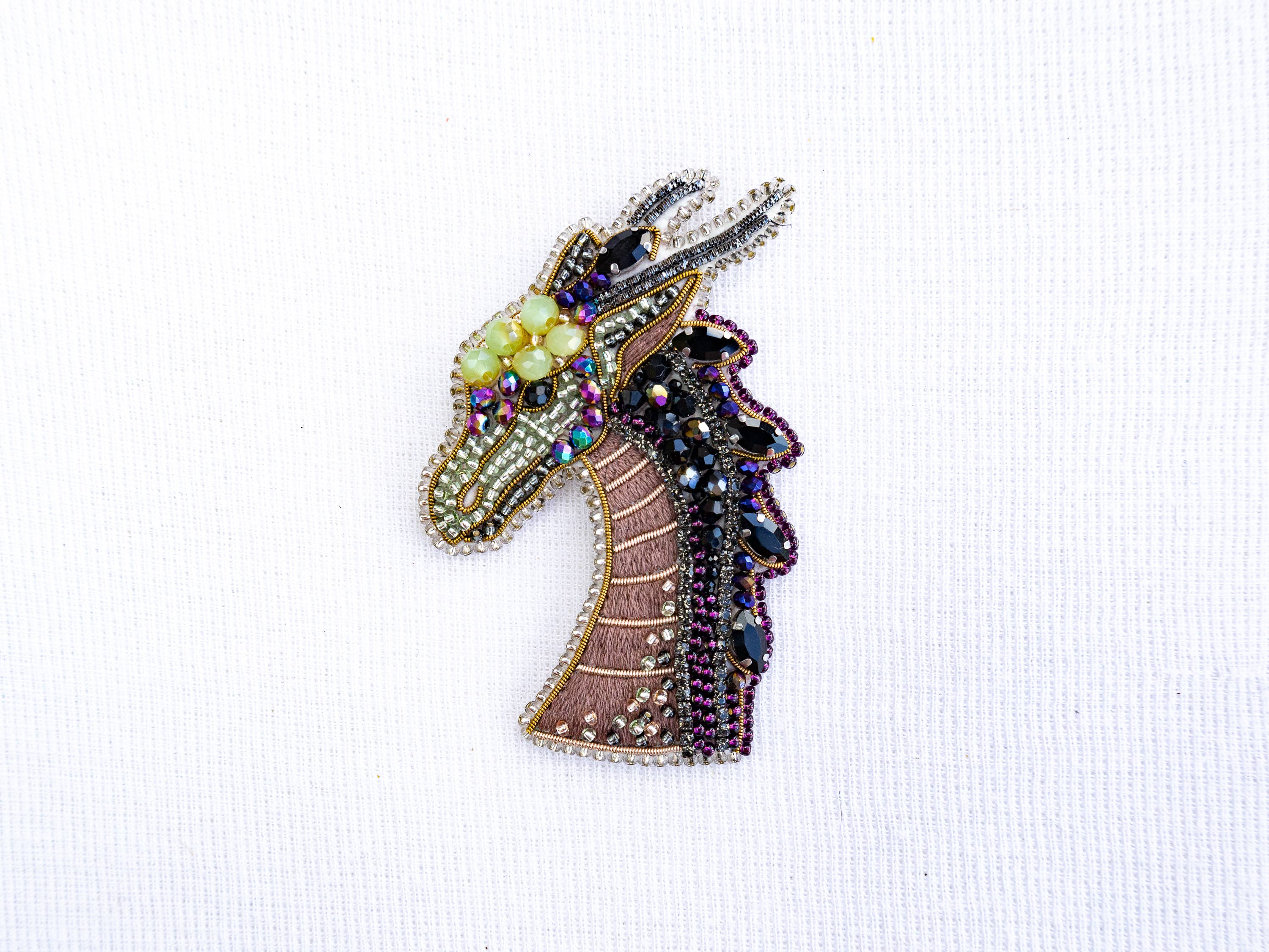 Beaded Dragon Brooch Kit