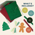 Stitch Your Own Christmas Felt Bag