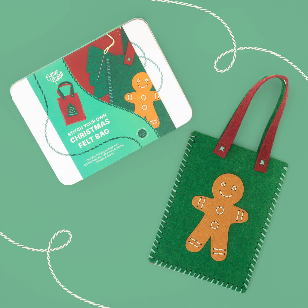 Stitch Your Own Christmas Felt Bag